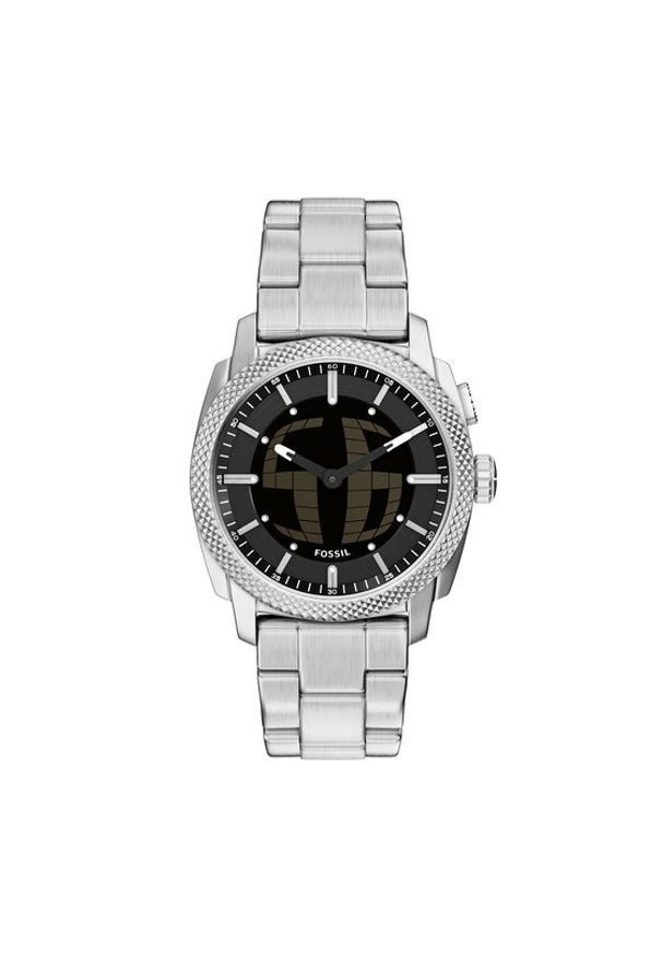 Fossil Zegarek Machine Big Tic FS6155 Srebrny. Kolor: srebrny