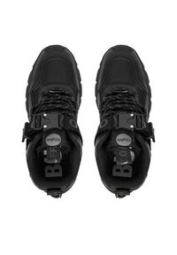 Buffalo Sneakersy Lola lace Up Com Lo 1636503 Czarny. Kolor: czarny. Materiał: skóra #5