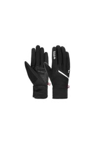 Rękawice narciarskie damskie Reusch Versa Gore-Tex. Kolor: czarny, szary, wielokolorowy. Materiał: poliester, elastan, poliamid. Technologia: Gore-Tex. Sezon: zima. Sport: narciarstwo