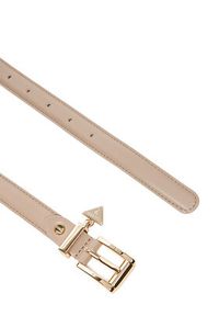 Guess Pasek Damski BW9254 P5325 Beżowy. Kolor: beżowy. Materiał: skóra #3