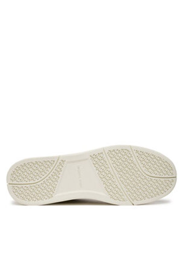 MICHAEL Michael Kors Sneakersy Wilton Lace Up 42F4WLFS2L Beżowy. Kolor: beżowy. Materiał: skóra