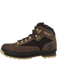 Buty Mężczyzna Timberland Euro Hiker brązowy. Okazja: na co dzień. Kolor: brązowy. Sport: turystyka piesza #1