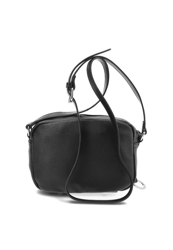 Big Star Accessories - Czarna Torba Damska Big Star Modna Torebka. Kolor: czarny. Materiał: skórzane. Styl: klasyczny, casual, elegancki. Rodzaj torebki: na ramię