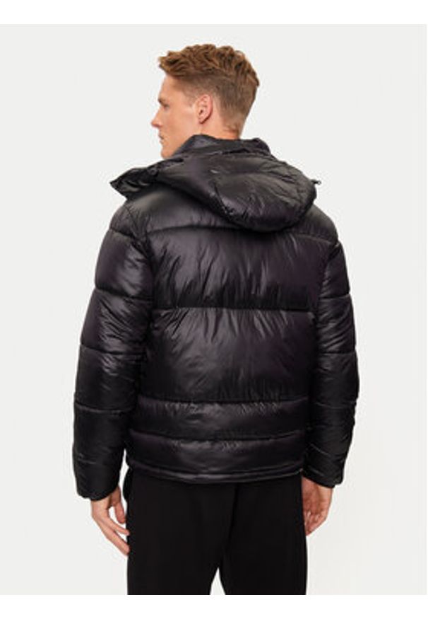 EA7 Emporio Armani Kurtka zimowa 6DPB71 PN2MZ 1200 Czarny Regular Fit. Kolor: czarny. Materiał: syntetyk. Sezon: zima
