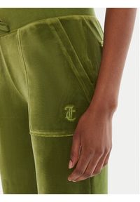 Juicy Couture Spodnie dresowe Layla JCSEBJ001G Zielony Regular Fit. Kolor: zielony. Materiał: syntetyk #2