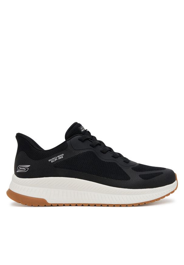 skechers - Skechers Sneakersy Bobs Squad 4- 118423/BLK Czarny. Kolor: czarny. Materiał: materiał