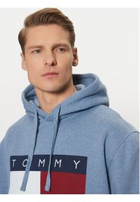 Tommy Jeans Bluza Flag DM0DM21174 Niebieski Regular Fit. Kolor: niebieski. Materiał: bawełna #5