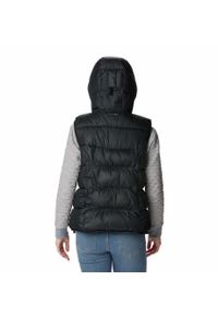 columbia - Bezrękawnik Puchowy Damski Columbia Pike Lake II Insulated Vest. Kolor: czarny. Materiał: puch. Długość rękawa: bez rękawów