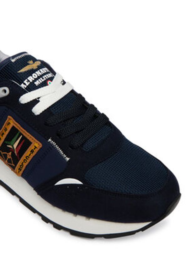 Aeronautica Militare Sneakersy 261SC0292UCT03331 Granatowy. Kolor: niebieski. Materiał: materiał