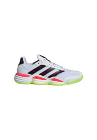 Adidas - Buty halowe adidas Stabil 16. Kolor: biały. Sport: turystyka piesza
