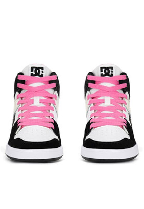 DC Shoes Sneakersy CURE HI TOP ADJS700096-BZD Beżowy. Kolor: beżowy. Materiał: skóra