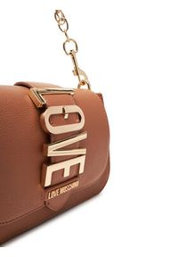 Love Moschino - LOVE MOSCHINO Torebka JC4224PP0MKC0201 Brązowy. Kolor: brązowy. Materiał: skórzane #4