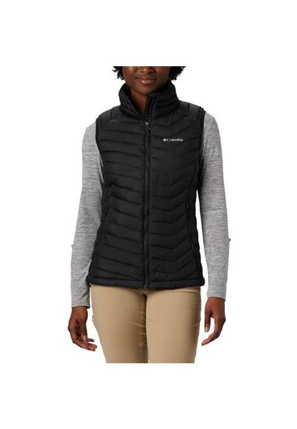 columbia - Kurtka uniwersalna damska Columbia Powder Lite Vest-black. Kolor: wielokolorowy. Długość rękawa: bez rękawów