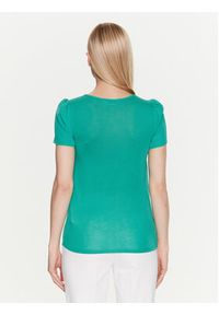 NAF NAF T-Shirt Ojasper XENT113 Zielony Regular Fit. Kolor: zielony. Materiał: syntetyk #2