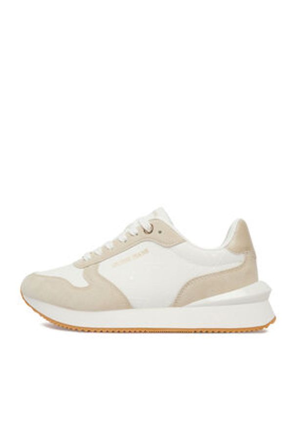Guess Jeans Sneakersy CWBEO-K250087 Biały. Kolor: biały. Materiał: materiał