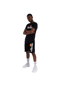 Koszulka sportowa męska Ellesse Prado. Kolor: czarny. Długość rękawa: krótki rękaw. Długość: krótkie