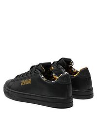 Versace Jeans Couture Sneakersy 76VA3SKL Czarny. Kolor: czarny