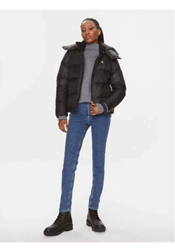 Calvin Klein Jeans Jeansy J20J221585 Niebieski Skinny Fit. Kolor: niebieski