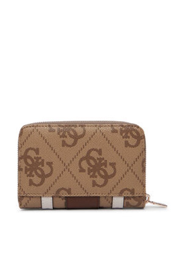 Guess Portfel SWSS74 59140 Brązowy. Kolor: brązowy. Materiał: skóra