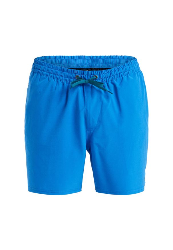 Quiksilver - Szorty kąpielowe dla Mężczyzn SURFSILK SOLID 16" Niebieski. Kolor: niebieski. Materiał: elastan, poliester, materiał. Styl: sportowy