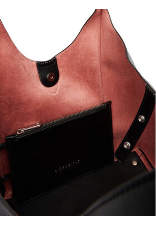 Hispanitas Torebka BV264532 Czarny. Kolor: czarny. Materiał: skórzane