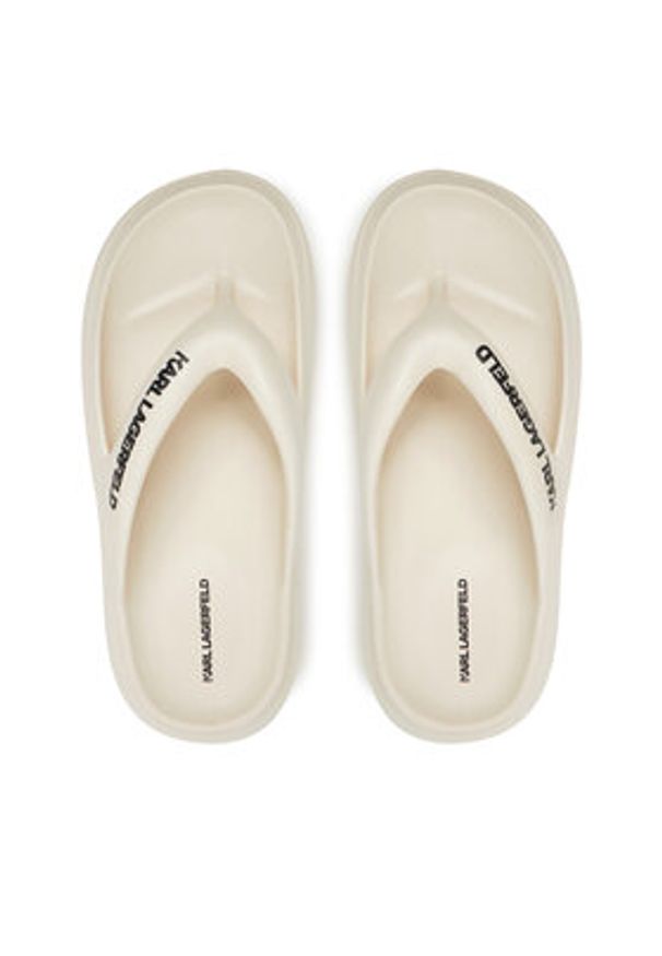 Karl Lagerfeld - KARL LAGERFELD Japonki Skoona II KL85025 Biały. Kolor: biały
