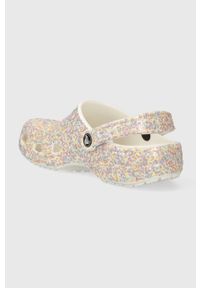 Crocs klapki Classic Glitter Clog damskie 205942. Nosek buta: okrągły. Materiał: materiał #4