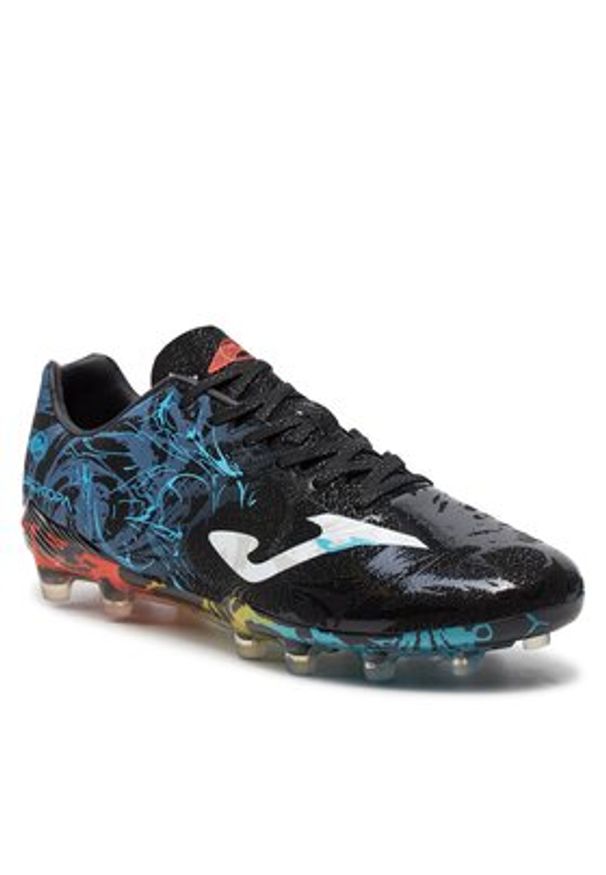 Joma Buty do piłki nożnej Super Copa 2441 SUPS2441FG Czarny. Kolor: czarny. Materiał: skóra