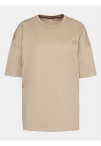 Alpha Industries T-Shirt Essentials 146061 Beżowy Relaxed Fit. Kolor: beżowy. Materiał: bawełna #1