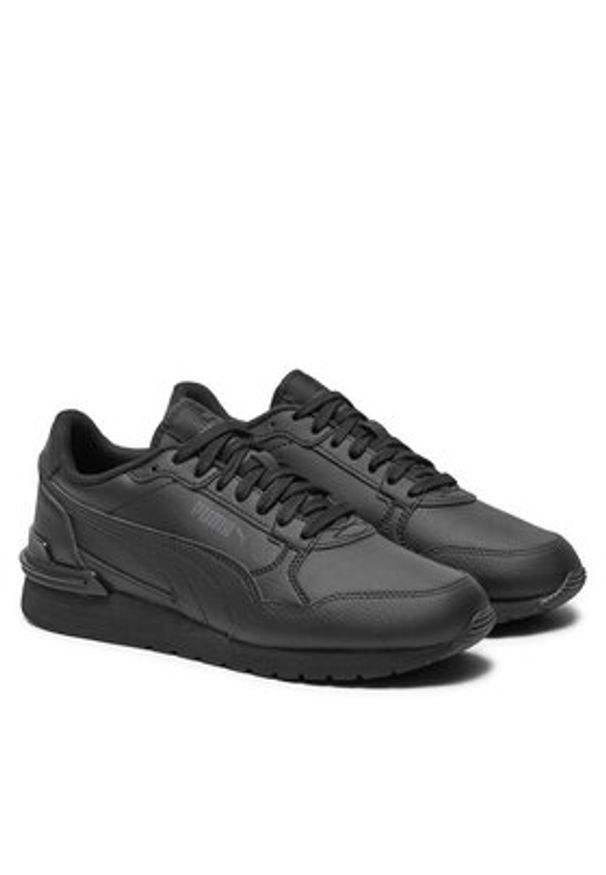 Puma Sneakersy ST Runner v4 L Jr 399736 01 Czarny. Kolor: czarny. Materiał: skóra