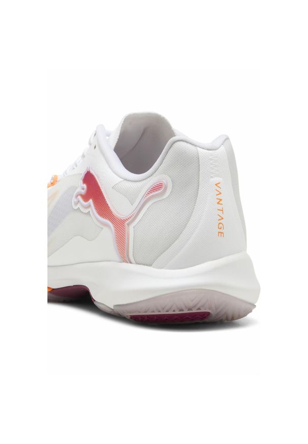 Puma - Damskie buty do piłki ręcznej Vantage NITRO™ PUMA. Kolor: wielokolorowy, pomarańczowy, żółty, biały, fioletowy