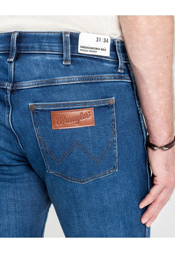 Wrangler - MESKIE SPODNIE WRANGLER GREENSBORO DANDELION SUMMER 112364419