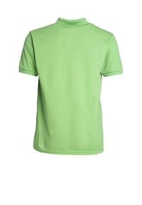 Born2be - Jasnozielona Koszulka Gladdening. Typ kołnierza: polo. Kolor: zielony. Materiał: dzianina. Długość rękawa: krótki rękaw. Długość: krótkie. Wzór: gładki #3