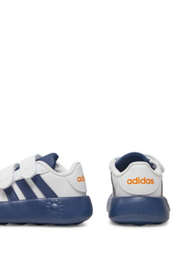 Adidas - adidas Sneakersy Grand Court 2.0 JI0979_1 Biały. Kolor: biały. Materiał: skóra