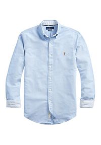 Polo Ralph Lauren Koszula Classics 710767444001 Niebieski Slim Fit. Typ kołnierza: polo. Kolor: niebieski. Materiał: bawełna #5