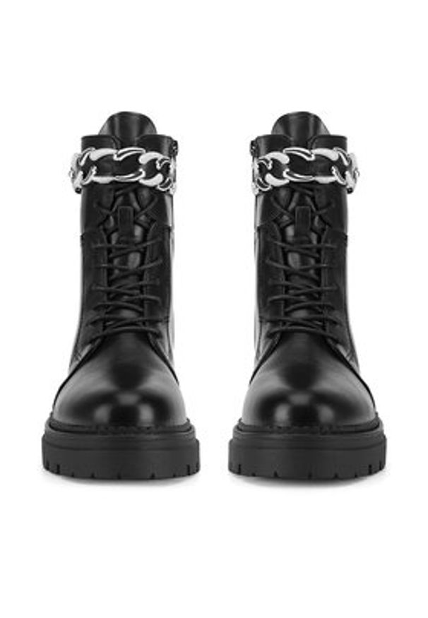 Jenny Fairy Trzewiki WS5579-12 Czarny. Kolor: czarny. Materiał: materiał