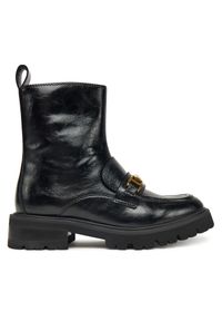 TwinSet - Botki TWINSET. Kolor: czarny