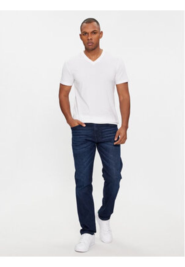 Polo Ralph Lauren Komplet 3 t-shirtów 714936903001 Biały Slim Fit. Typ kołnierza: polo. Kolor: biały. Materiał: bawełna