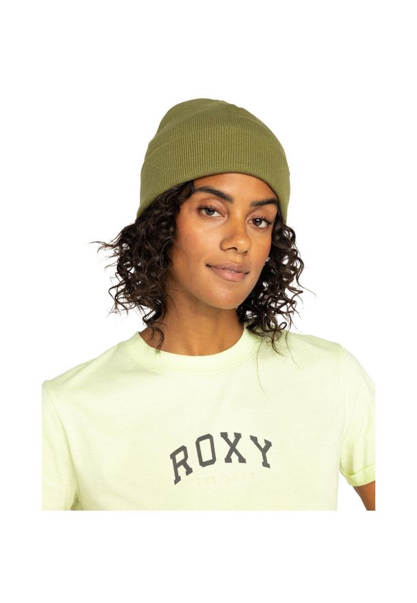 Roxy - Czapka z mankietem dla Kobiety TROPICAL SNOW Zielony. Kolor: zielony. Materiał: akryl, materiał