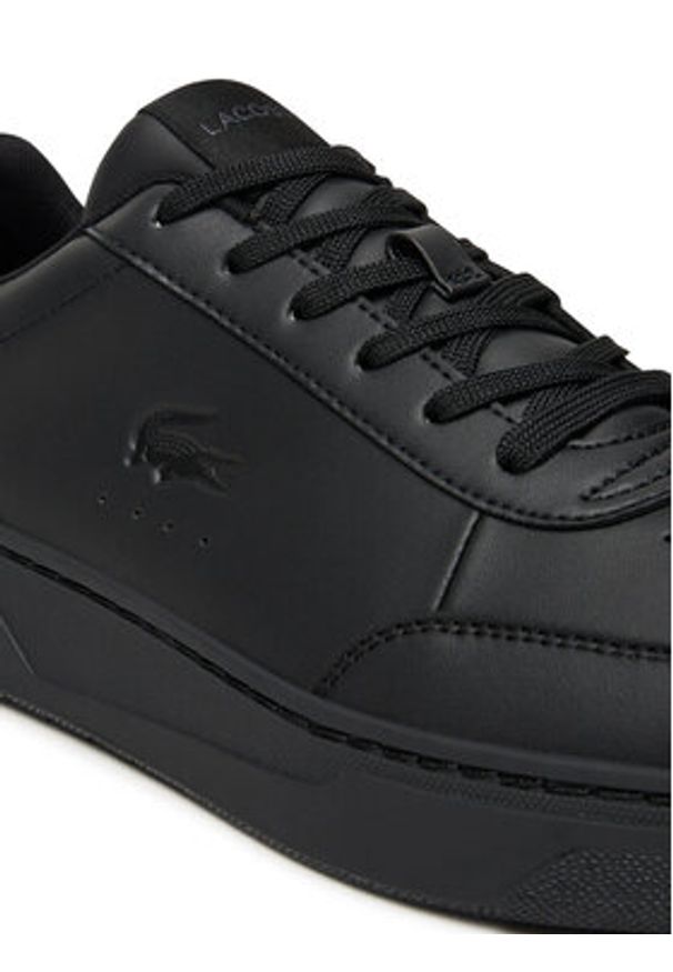 Lacoste Sneakersy Court Pro 7-50SMA0073 Czarny. Kolor: czarny. Materiał: skóra