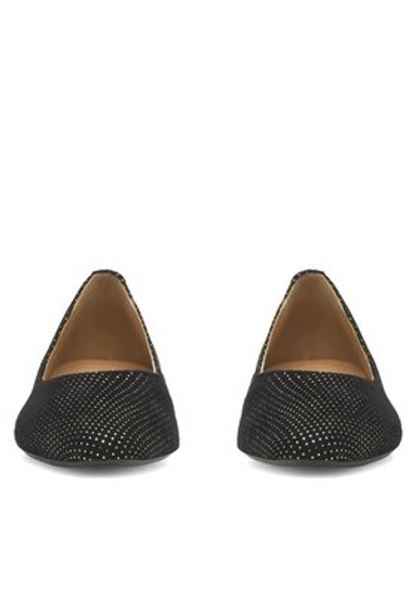 Lasocki Baleriny RST-ZAIRA-01 Czarny. Kolor: czarny. Materiał: skóra, zamsz