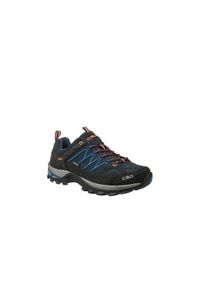 Buty trekkingowe męskie CMP Rigel Low. Zapięcie: sznurówki. Kolor: czarny. Materiał: guma, materiał, skóra, syntetyk. Szerokość cholewki: normalna