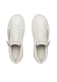 Guess Sneakersy Avellino Zip FM7CAZ LEA12 Biały. Kolor: biały. Materiał: skóra #3