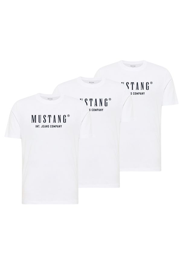 3-Pak T-Shirt Mustang Style Alex Biały 1017990 2045. Kolor: biały
