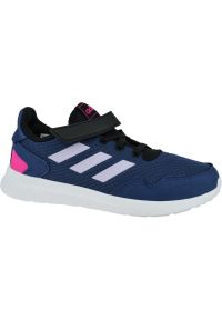 Adidas - Buty adidas Archivo C Jr EH0540 granatowe. Okazja: na co dzień. Zapięcie: rzepy. Kolor: niebieski. Materiał: guma, syntetyk. Szerokość cholewki: normalna #3