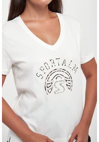 Sportalm - T-shirt damski z logo SPORTALM #4