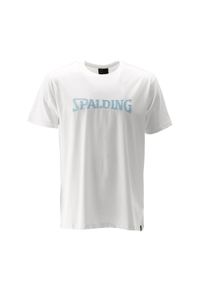 SPALDING - Koszulka Spalding Logo. Kolor: niebieski, wielokolorowy, biały #1