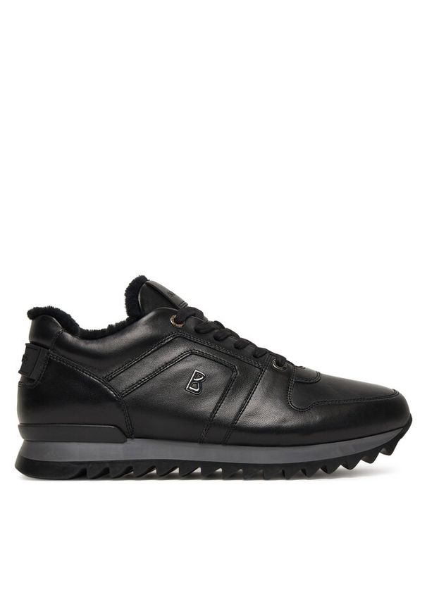 Sneakersy Bogner. Kolor: czarny