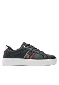 Beverly Hills Polo Club Sneakersy V12-722 Czarny. Kolor: czarny. Materiał: materiał