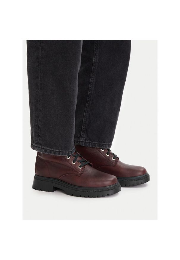 Trzewiki Timberland. Kolor: czerwony